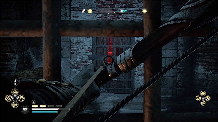 In the new area, position yourself at the bars - Assassins Creed Valhalla: Colcestre - Camulodunum Assassin Bureau - Hidden Ones Bureau - Assassins Creed Valhalla Guide