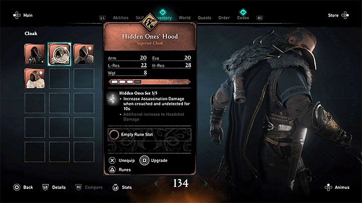 The most important treasure is waiting for you in the large chest - Hidden Ones' Hood is one of the parts of the Hidden Ones' set - Assassins Creed Valhalla: Colcestre - Camulodunum Assassin Bureau - Hidden Ones Bureau - Assassins Creed Valhalla Guide