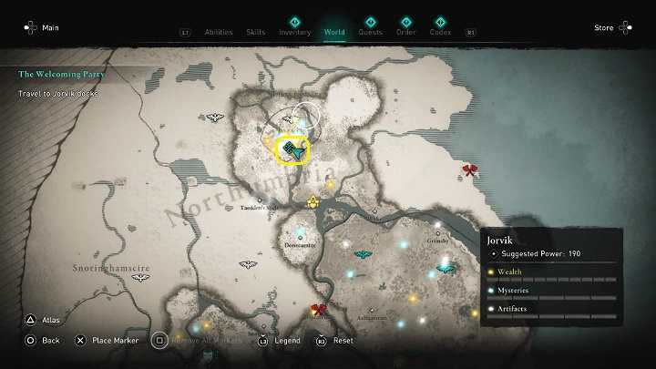 1 - Assassins Creed Valhalla: The Welcoming Party - guide - Jorvik - Assassins Creed Valhalla Guide