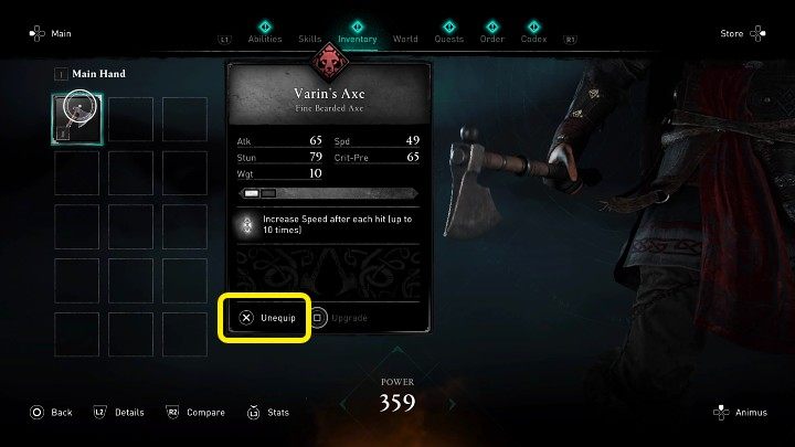 After your second defeat, Randvi will appear on the scene and the screen will inform that Odin is wielding your axe - Assassins Creed Valhalla: A Brothers Keeper - walkthrough - Hordafylke - Assassins Creed Valhalla Guide