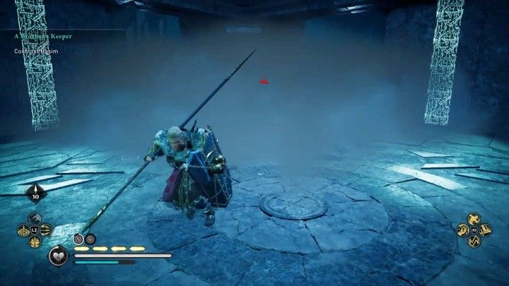 This opponent will often use smoke screens - Assassins Creed Valhalla: A Brothers Keeper - walkthrough - Hordafylke - Assassins Creed Valhalla Guide