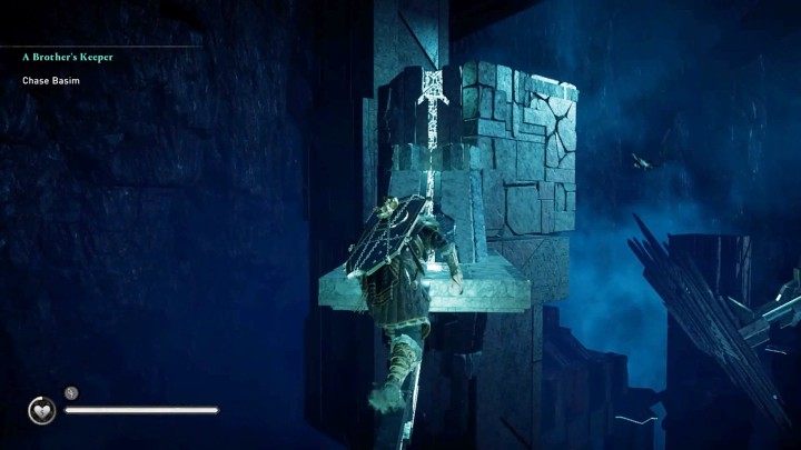 Basim will try to run away and reach Sigurd - run after him - Assassins Creed Valhalla: A Brothers Keeper - walkthrough - Hordafylke - Assassins Creed Valhalla Guide