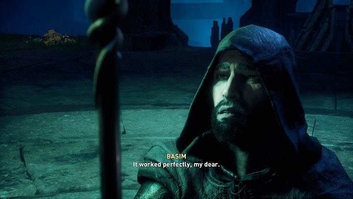 Interestingly, while plugging into the simulation, Layla dropped the Staff of Eden that was keeping her alive - Assassins Creed Valhalla: Modern Day Ending - Endings - Assassins Creed Valhalla Guide