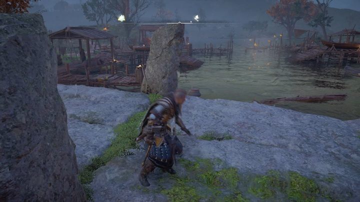 Start: The paper is located right next to the water reservoir - Assassins Creed Valhalla: Flying Paper - Glowecestrescire, Secrets - Glowecestrescire - Assassins Creed Valhalla Guide
