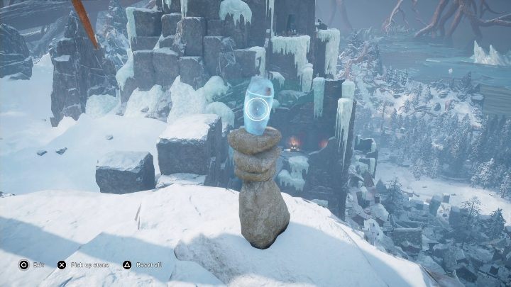 There are standing stones here, we have described them on a separate page of the guide - Assassins Creed Valhalla: Jotunheim - map - Jotunheim - Assassins Creed Valhalla Guide
