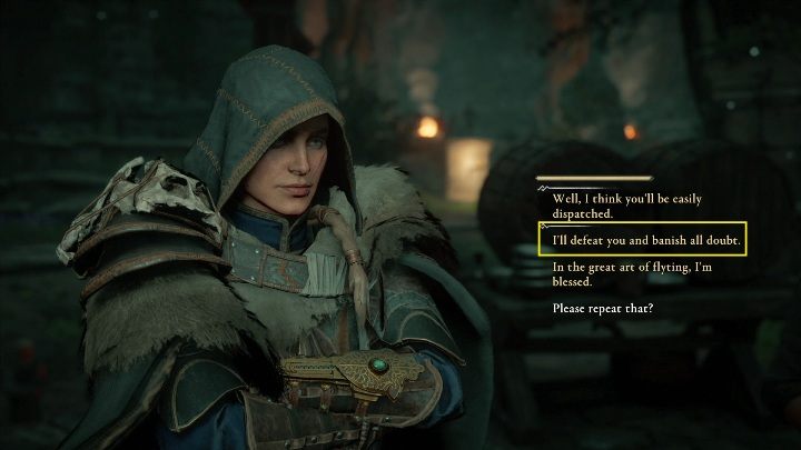Round two, and this time again number 2 - Assassins Creed Valhalla: Flyting - Essexe secrets, locations - Essexe - Assassins Creed Valhalla Guide