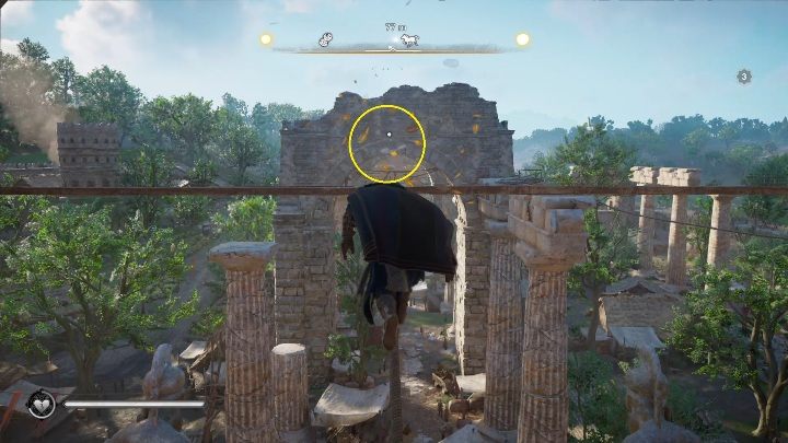 End: The paper will stop on a rope, a bit further - Assassins Creed Valhalla: Flying Papers - Essexe secrets, locations - Essexe - Assassins Creed Valhalla Guide