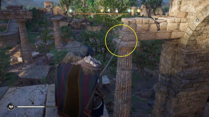 Beginning: The paper is a rope hung between the walls - Assassins Creed Valhalla: Flying Papers - Essexe secrets, locations - Essexe - Assassins Creed Valhalla Guide