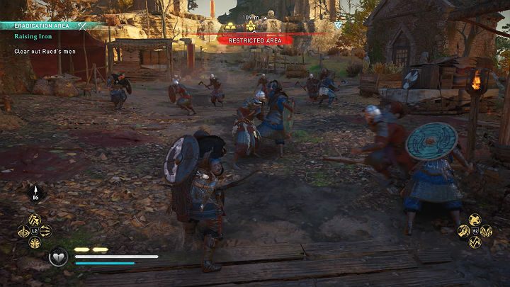 Call your crew and go to King's Bury - Assassins Creed Valhalla: A Raising Iron - walkthrough - Grantebridgescire - Assassins Creed Valhalla Guide