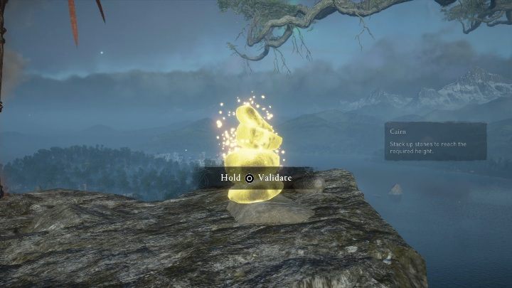 It is a very simple task - Assassins Creed Valhalla: Cairn - Asgard, Secrets, Locations - Asgard - Assassins Creed Valhalla Guide