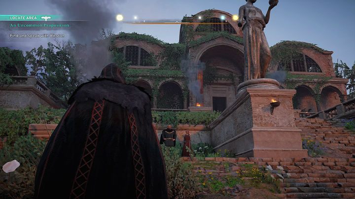 Ealdorman's House is the huge ruin on the hill - Assassins Creed Valhalla: An Uncommon Proposition - walkthrough - Essexe - Assassins Creed Valhalla Guide