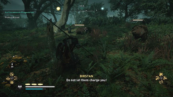 The Lord of Essex is fortunately all right, but he warns Eivor about the bears - Assassins Creed Valhalla: An Uncommon Proposition - walkthrough - Essexe - Assassins Creed Valhalla Guide