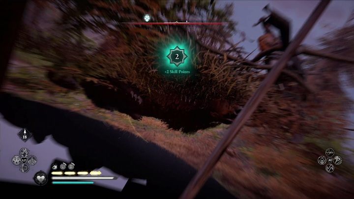 If you see strange changes on the screen, do not worry about them - Assassins Creed Valhalla: Legendary Animal - Sciropescire, Secrets, Locations - Sciropescire - Assassins Creed Valhalla Guide