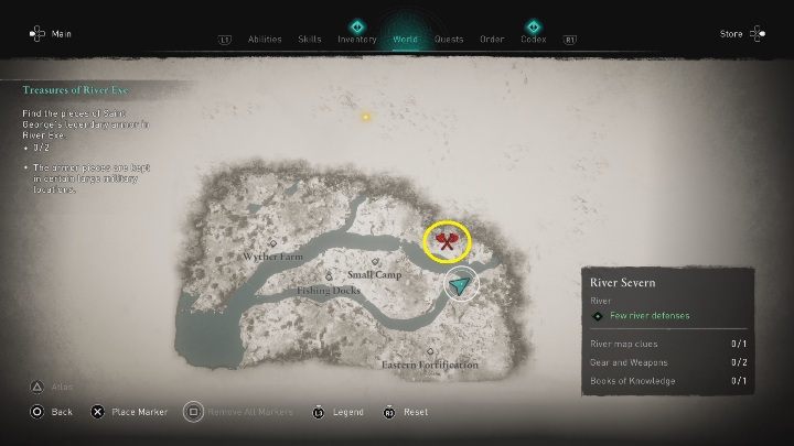 Camp: Island Camp - Assassins Creed Valhalla: Treasures of the River Severn - walkthrough, - Solucja - Assassins Creed Valhalla Guide