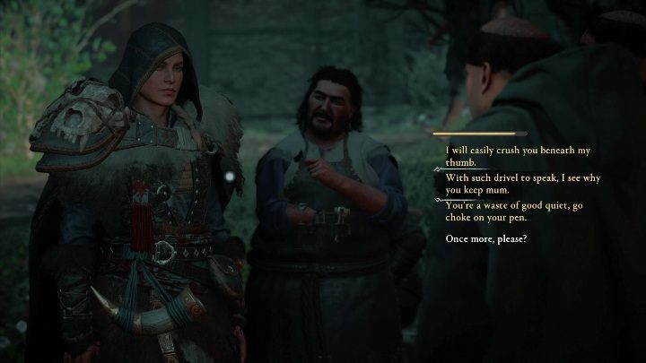 The decisive round; the last answer - Assassins Creed Valhalla: Flyting - Cent secrets, locations - Cent - Assassins Creed Valhalla Guide