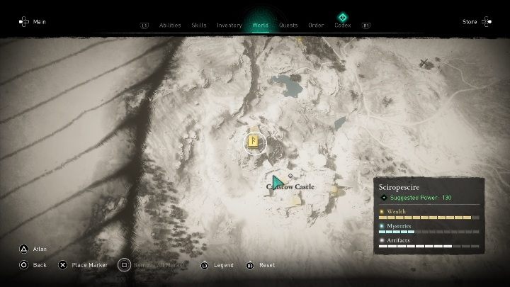 Location of the book of knowledge: Sciropescire, southwestern end of the map - Assassins Creed Valhalla: Books of Knowledge - melee combat - map, locations - Secrets and collectibles - Assassins Creed Valhalla Guide
