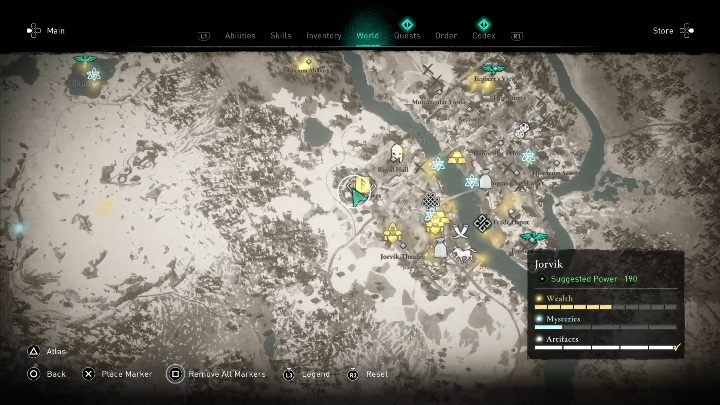 Location of the book of knowledge: Jorvik, southwestern part of the town - Assassins Creed Valhalla: Books of Knowledge - melee combat - map, locations - Secrets and collectibles - Assassins Creed Valhalla Guide