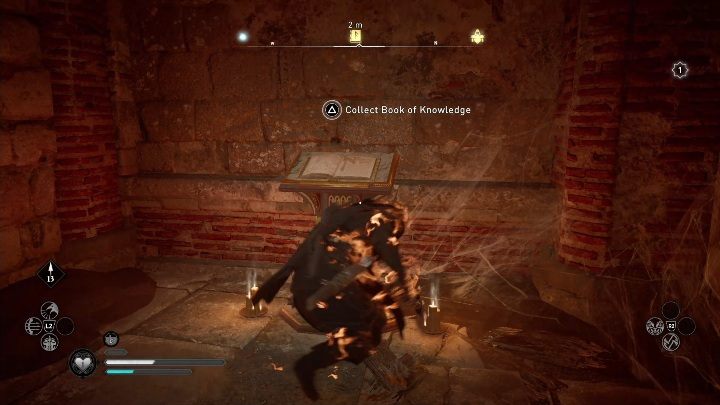 Usage: thanks to the Harpoon Impalement, you can grab an enemy and throw them in any direction - Assassins Creed Valhalla: Books of Knowledge - melee combat - map, locations - Secrets and collectibles - Assassins Creed Valhalla Guide
