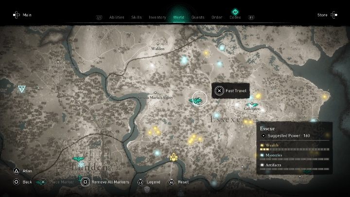 16 - Assassins Creed Valhalla: Roman artifacts - whole set - map, locations - Secrets and collectibles - Assassins Creed Valhalla Guide