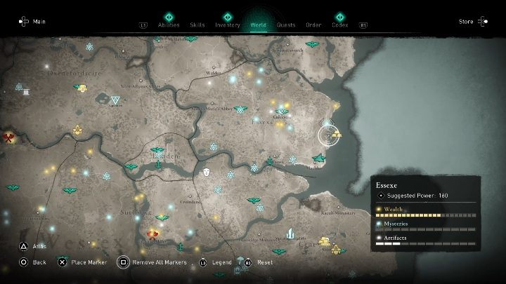 17 - Assassins Creed Valhalla: Roman artifacts - whole set - map, locations - Secrets and collectibles - Assassins Creed Valhalla Guide