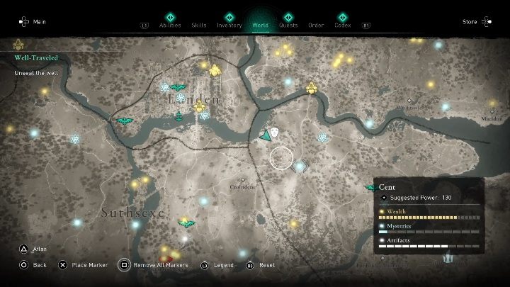 21 - Assassins Creed Valhalla: Roman artifacts - whole set - map, locations - Secrets and collectibles - Assassins Creed Valhalla Guide