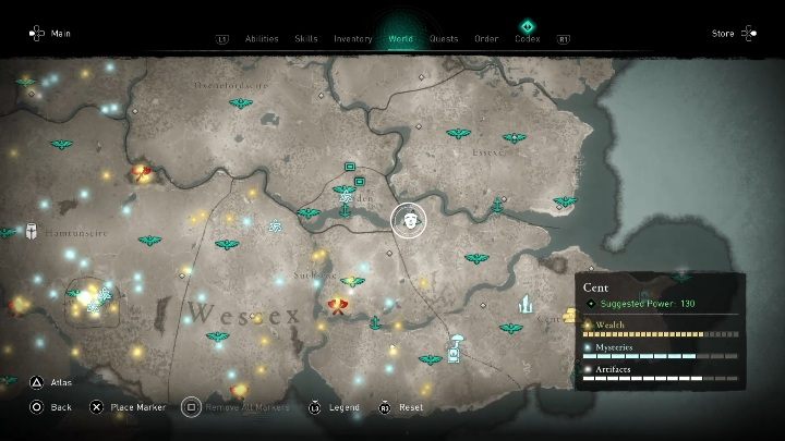 22 - Assassins Creed Valhalla: Roman artifacts - whole set - map, locations - Secrets and collectibles - Assassins Creed Valhalla Guide