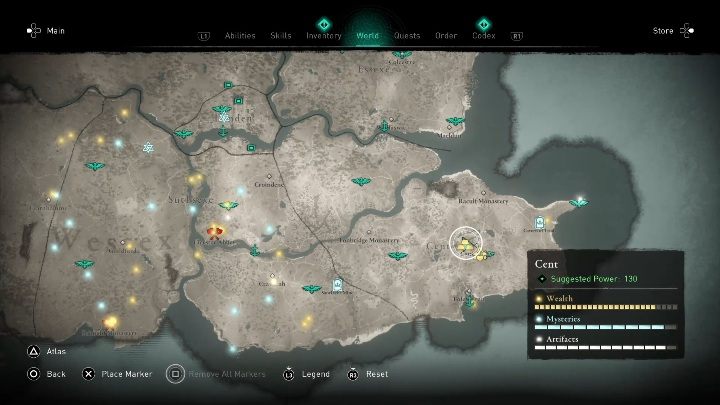 23 - Assassins Creed Valhalla: Roman artifacts - whole set - map, locations - Secrets and collectibles - Assassins Creed Valhalla Guide