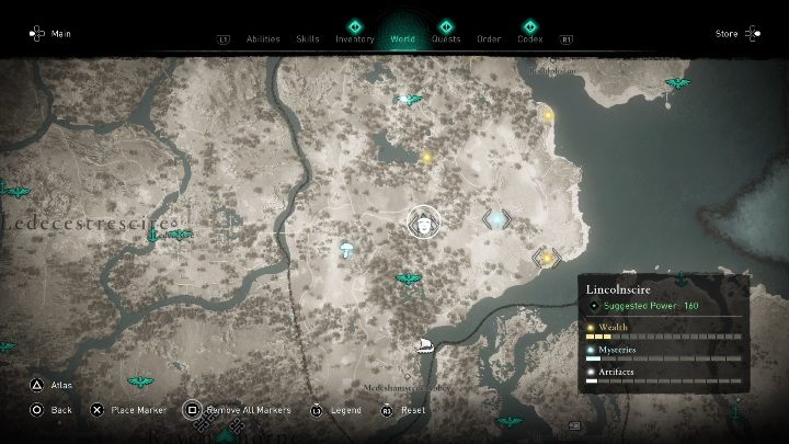 27 - Assassins Creed Valhalla: Roman artifacts - whole set - map, locations - Secrets and collectibles - Assassins Creed Valhalla Guide