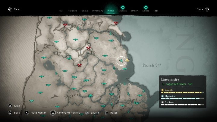 31 - Assassins Creed Valhalla: Roman artifacts - whole set - map, locations - Secrets and collectibles - Assassins Creed Valhalla Guide