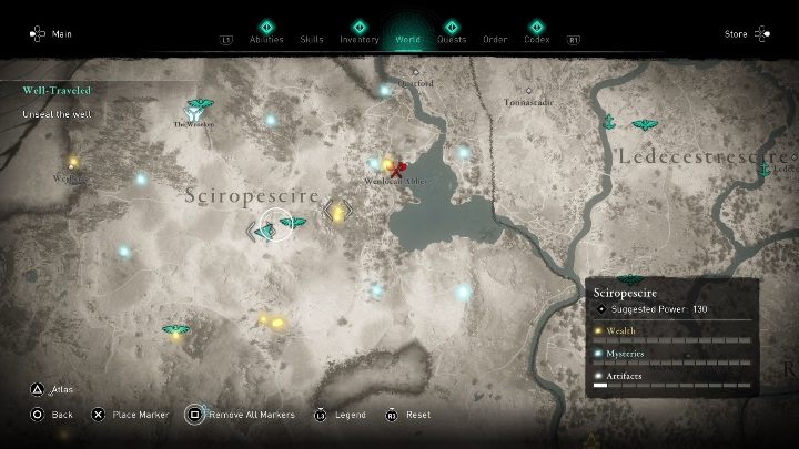 32 - Assassins Creed Valhalla: Roman artifacts - whole set - map, locations - Secrets and collectibles - Assassins Creed Valhalla Guide