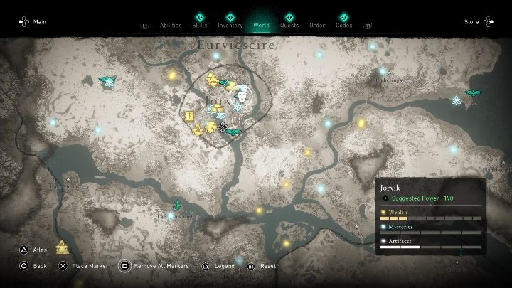 37 - Assassins Creed Valhalla: Roman artifacts - whole set - map, locations - Secrets and collectibles - Assassins Creed Valhalla Guide