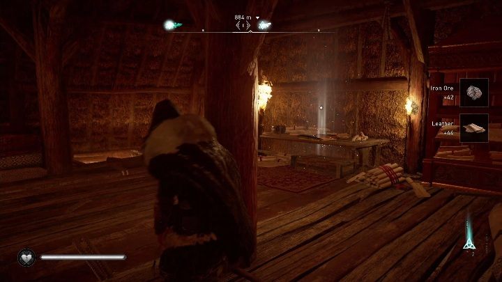 This fragment of the saga is located on the upper floor of the building - Assassins Creed Valhalla: Rigsogur Fragment - whole set - map, locations - Secrets and collectibles - Assassins Creed Valhalla Guide