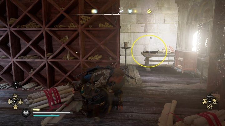 The fragment is located in the building, on the upper floor - Assassins Creed Valhalla: Rigsogur Fragment - whole set - map, locations - Secrets and collectibles - Assassins Creed Valhalla Guide