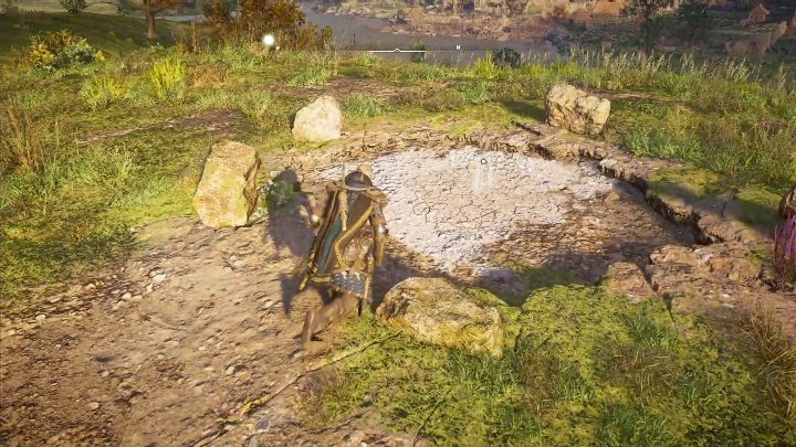 The treasure is located in a huge hole in the ground, easy to find - Assassins Creed Valhalla: Treasure map - Wincestre, secrets, locations - Wincestre - Assassins Creed Valhalla Guide