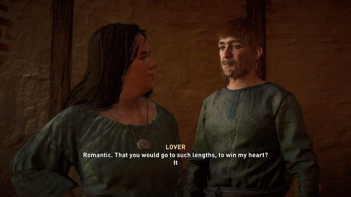 Defeat the man in battle, then throw him on your back and carry him to the woman - Assassins Creed Valhalla: Take Me a Husband - walkthrough - Essexe - Assassins Creed Valhalla Guide