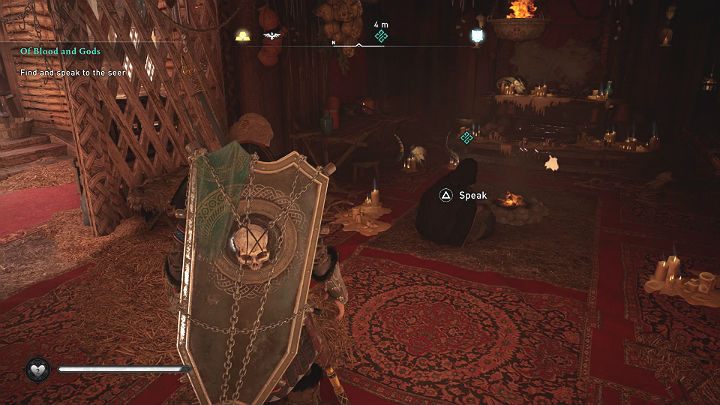 Go to the oracle's hut - Assassins Creed Valhalla: Of Blood and Gods - a guide - Snotinghamscire - Assassins Creed Valhalla Guide