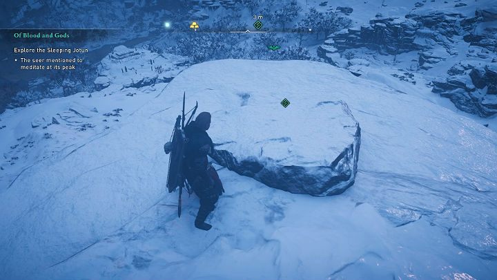 Climb to the top of the mountain where a synchronization point is located and meditate - Assassins Creed Valhalla: Of Blood and Gods - a guide - Snotinghamscire - Assassins Creed Valhalla Guide