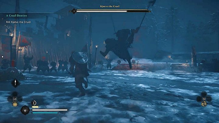 His lunge attack is also extremely dangerous - Assassins Creed Valhalla: Kjotve the Cruel - boss, how to defeat? - Bosses - Assassins Creed Valhalla Guide