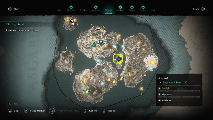 1 - Assassins Creed Valhalla: The Big Finish - walkthrough, description - Asgard - Assassins Creed Valhalla Guide