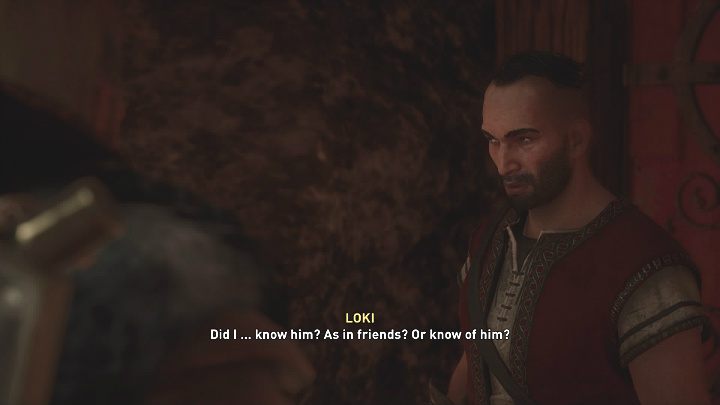 After the fight, talk to Loki - Assassins Creed Valhalla: The Big Finish - walkthrough, description - Asgard - Assassins Creed Valhalla Guide