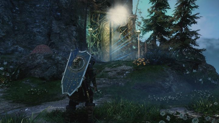 After talking to the rest of the gods, go through the gate of Jotunheim, located by Heimdall's Tower - Assassins Creed Valhalla: The Big Finish - walkthrough, description - Asgard - Assassins Creed Valhalla Guide