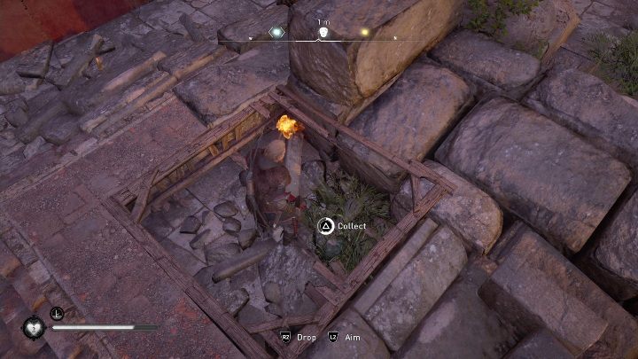 A whole and healthy mask that you only need to lift. - Assassins Creed Valhalla: Roman artifact - Ledecestrescire secrets, locations - Ledecestrescire - Assassins Creed Valhalla Guide