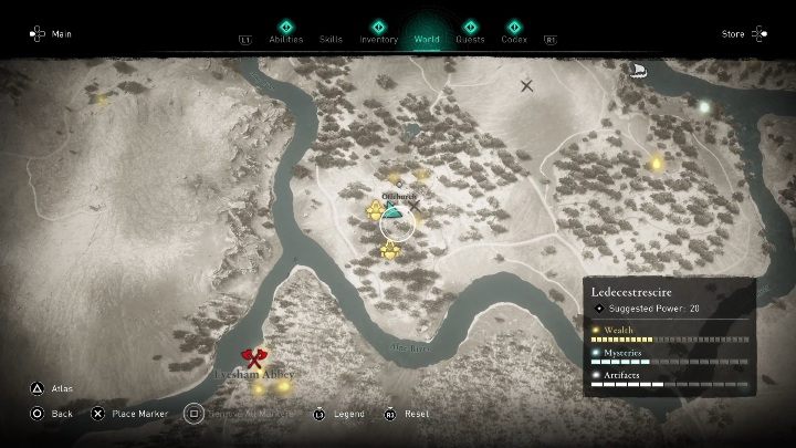 6 - Assassins Creed Valhalla: Abilities - Ledecestresscire secrets, locations - Ledecestrescire - Assassins Creed Valhalla Guide