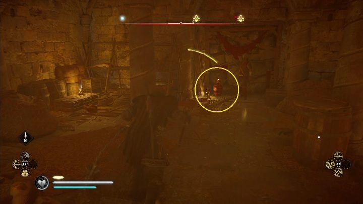 To open the path to the weapon you have to destroy the damaged rock - Assassins Creed Valhalla: Gear - Ledecestrescire secrets, locations - Ledecestrescire - Assassins Creed Valhalla Guide
