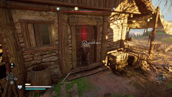 You'll need the key to get to the building where the book is hidden - Assassins Creed Valhalla: Abilities - Grantebridgescire secrets, locations - Grantebridgescire - Assassins Creed Valhalla Guide