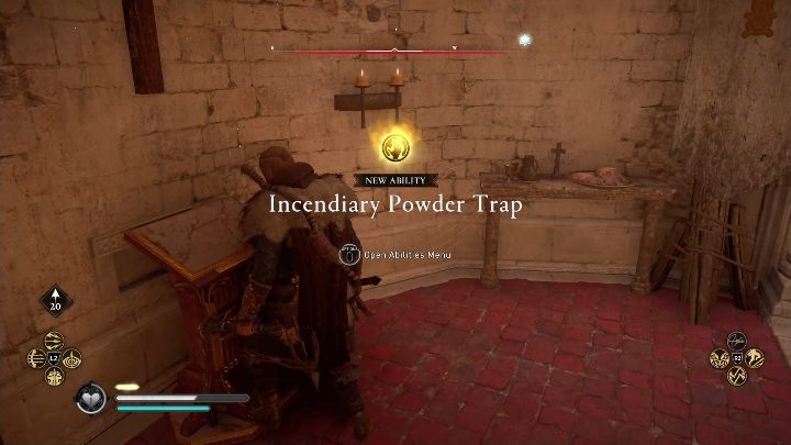 At the very end of the building, there is the book - Assassins Creed Valhalla: Abilities - Grantebridgescire secrets, locations - Grantebridgescire - Assassins Creed Valhalla Guide