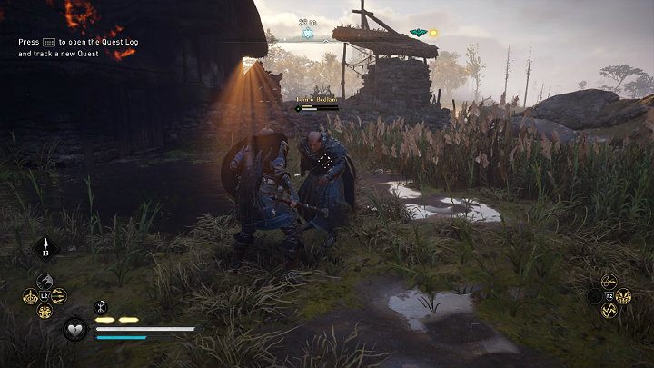Talk to the monk, and he will attack you - Assassins Creed Valhalla: The Devout Troll walkthrough - Grantebridgescire - Assassins Creed Valhalla Guide