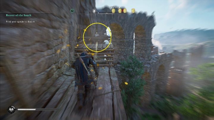 Start: The paper is on wooden boards, right next to the walls - Assassins Creed Valhalla: Flying Paper - Suthsexe, Secrets, Locations - Suthsexe - Assassins Creed Valhalla Guide