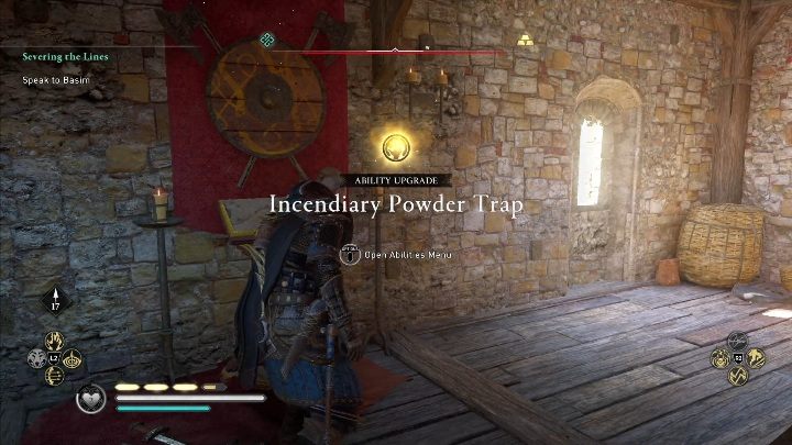 All you have to do is drop down to the floor below and you will get to a book that will give you the new skill - Assassins Creed Valhalla: Abilities - Suthsexe, Secrets, Locations - Suthsexe - Assassins Creed Valhalla Guide