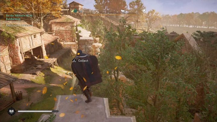 End: The paper will stop on a rope hanging between the walls - Assassins Creed Valhalla: Flying Paper - Lincolnscire, Secrets - Lincolnscire - Assassins Creed Valhalla Guide